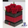 باکس گل رز قرمز کوچک