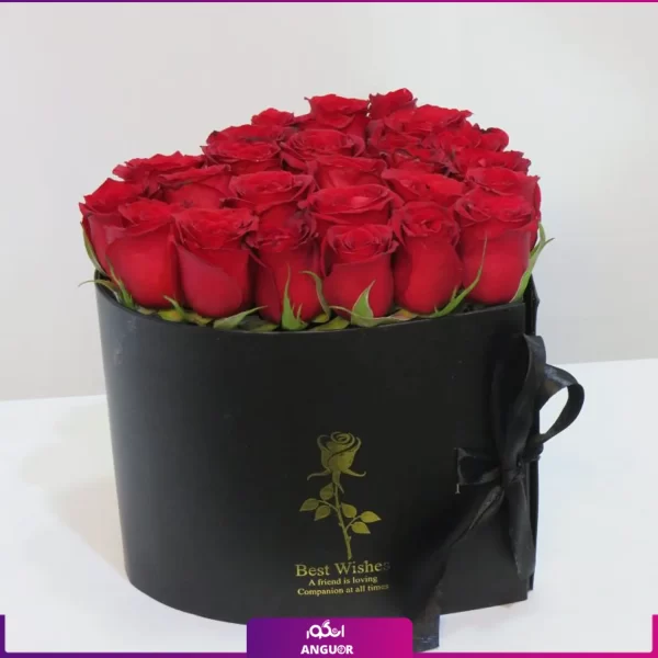 باکس گل رز- خرید آنلاین باکس گل و شکلات- باکس گل رز