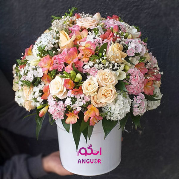 باکس گل- سفارش آنلاین باکس گل- باکس گل اروپایی