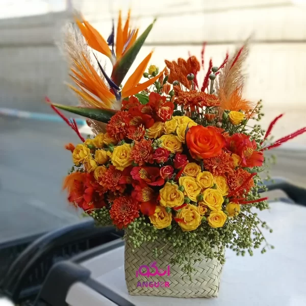 باکس گل مدرن- خرید آنلاین باکس گل
