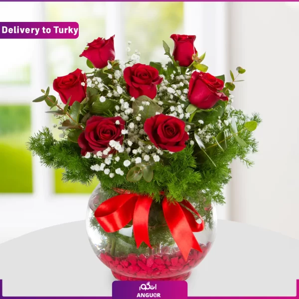 ارسال گل به ترکیه-ارسال گل به خارج از کشور-ارسال هدیه به ترکیه-سفارش آنلاین گل-انگور