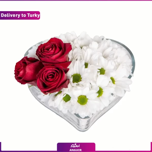 ارسال باکس گل به ترکیه-ارسال باکس گل به خارج- ارسال هدیه به ترکیه - سفارش آنلاین گل-انگور