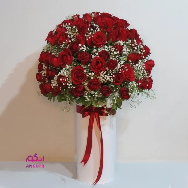 خرید باکس گل خواستگاری- ارسال رایگان گل- سفارش آنلاین باکس گل خواستگاری