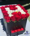 باکس گل حرف H انگلیسی (اچ)