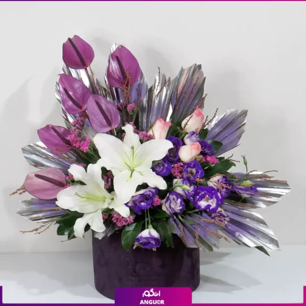 باکس گل خواستگاری- خرید آنلاین باکس گل- سفارش آنلاین باکس گل