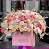 باکس گل مصنوعی- خرید گل مصنوعی-انگور