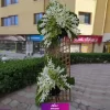 تاج گل برای عرض تسلیت دو طبقه