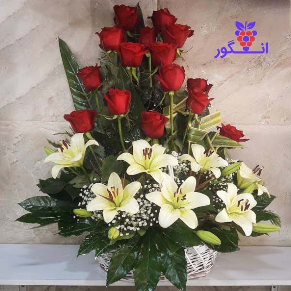 سبد گل خواستگاری- سفارش آنلاین سبد گل خواستگاری- گل خواستگاری