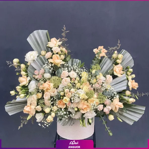 باکس گل خواستگاری- ارسال فوری گل- انگور