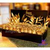 خرید باکس گل رز طلایی 40 شاخه ای