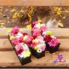 خرید باکس گل حرف M ارزان