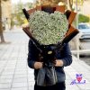خرید دسته گل عروس ( ژیپسوفیلا ) به شکل قلب - خرید گل ژیپسوفیلا - انگور