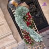 تاج گل تبریک همراه با پول آرایی و بادکنک