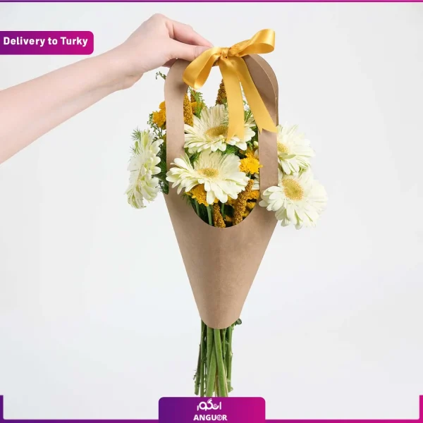 دسته گل ژربرا و ارسال به ترکیه