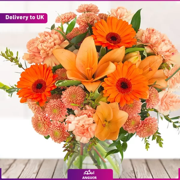 ارسال گل به انگلستان،ارسال گل به خارج از کشور،گل انگور،مرکز بین المللی گل وگیاه