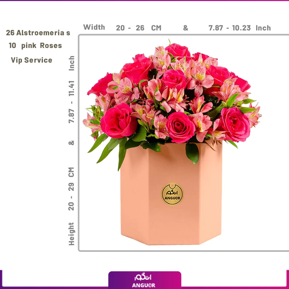 خرید آنلاین باکس گل لوکس-سفارش گل وبادکنک-ارسال گل به خارج از کشور-سفارش و خرید آنلاین گل وشکلات-انگور