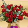 Red Rose Hand Bouquet (طرح بین الملل کلاسیک) - Image 3