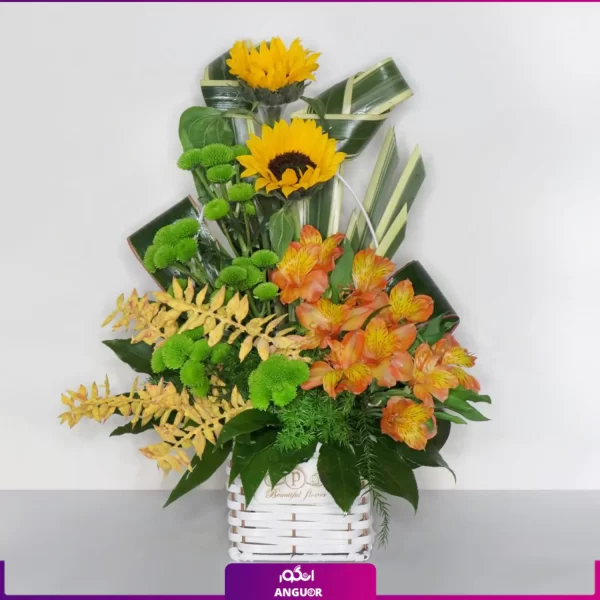 باکس گل زیبا- خرید آنلاین باکس گل-