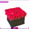 باکس گل رز قرمز 49 شاخه