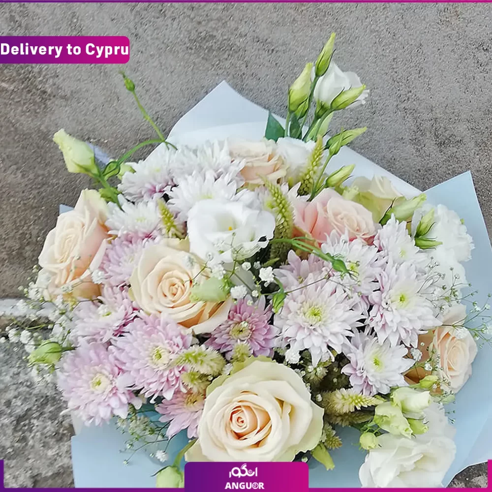 ارسال دسته گل به قبرس- ارسال گل به خارج از کشور-ارسال هدیه به خارج-انگور