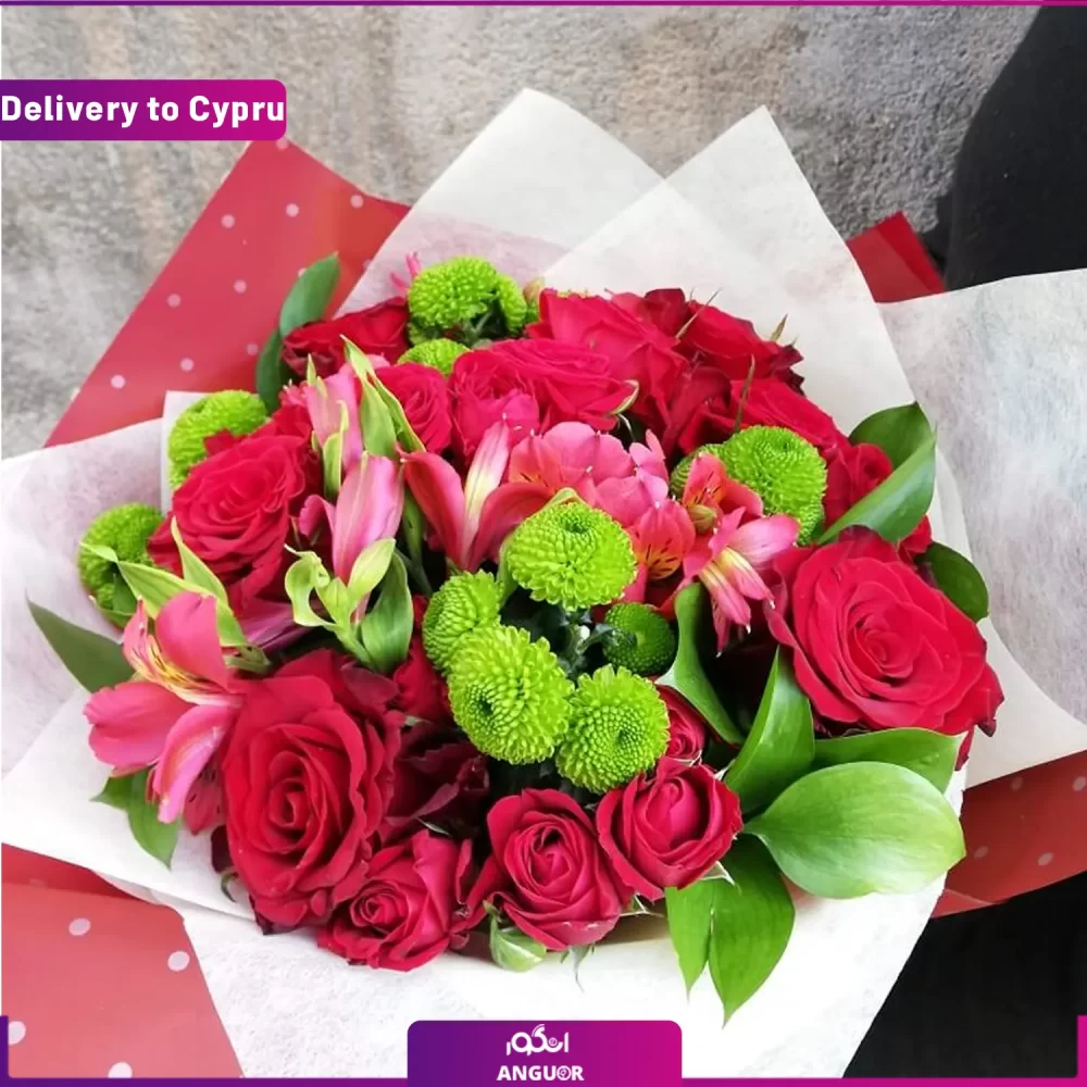 ارسال دسته گل به قبرس- ارسال گل به خارج از کشور-ارسال هدیه به خارج-انگور