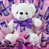 باکس شکلات و عروسک :  Dairy Milk Chocolates - Image 3