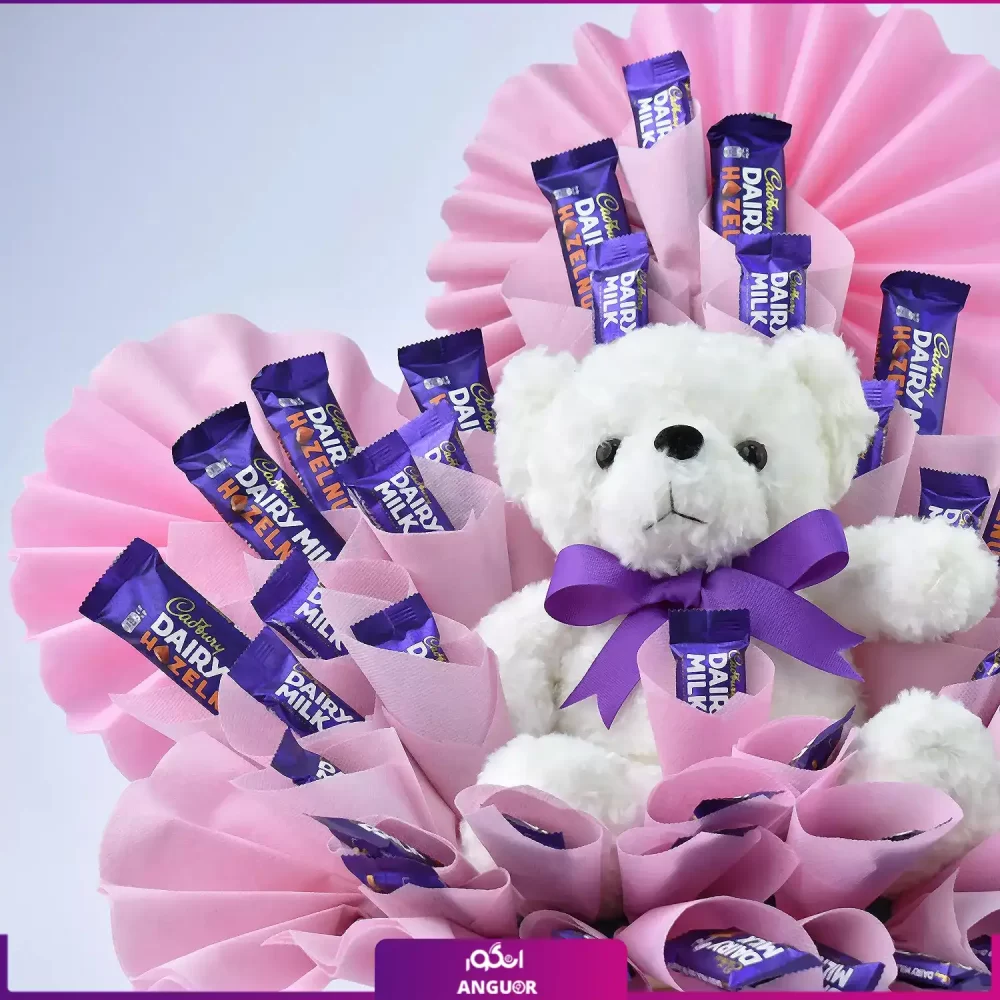 باکس شکلات و عروسک :  Dairy Milk Chocolates - Image 2