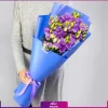 دسته گل لیسیانتوس بنفش Purple lisianthus bouquet