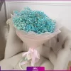 دسته گل ژیپسوفیلا فیروزه ای (گل عروس) - خرید آنلاین گل ژیپسوفیلا - انگور