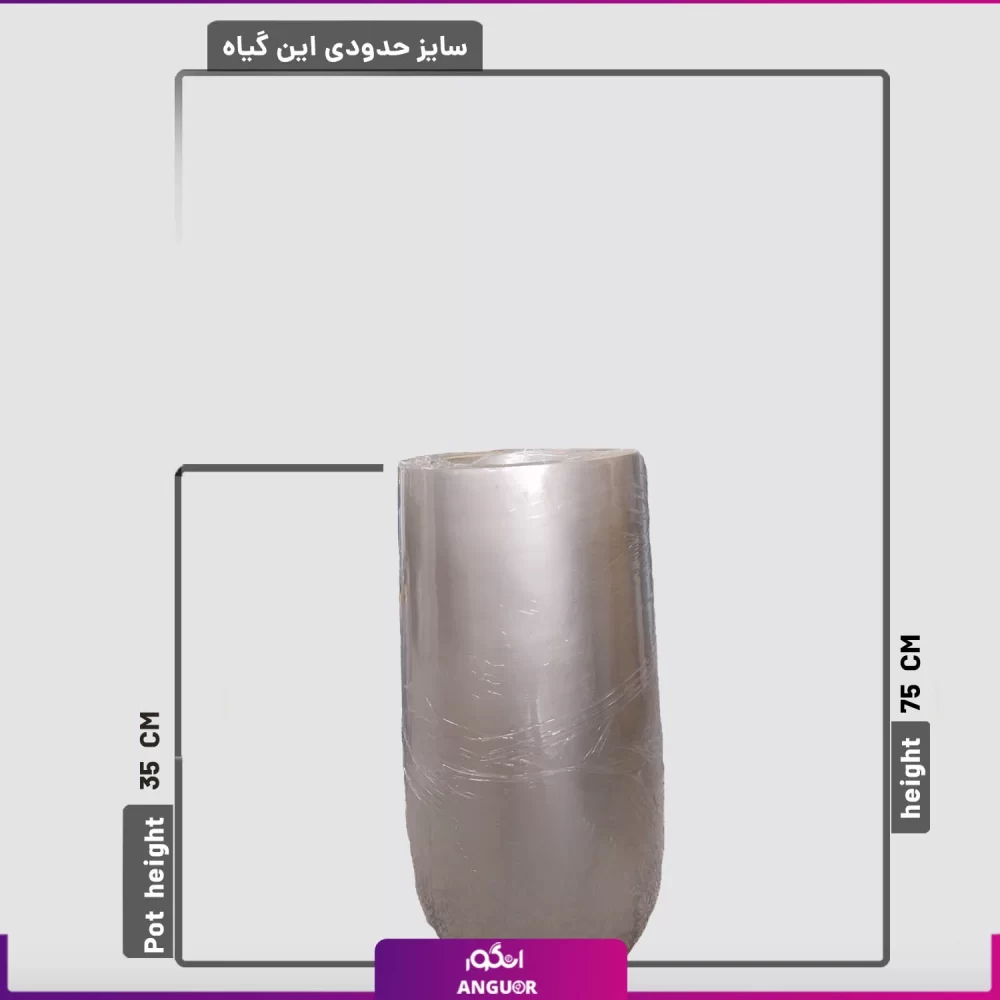 گلدان فایبر 75 سانتی متری - Image 2