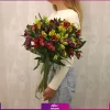 خرید و سفارش دسته گل - دسته گل آلسترومریا - هدیه گل - انگور