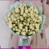 دسته گل رز مینیاتوری سفید- خرید آنلاین گل-انگور