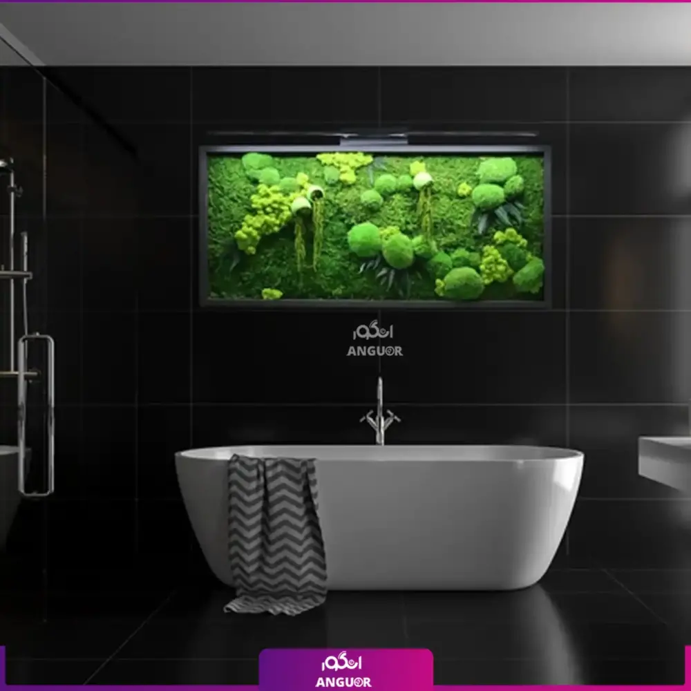 دیوار سبز خزه ای ویژه اتاق خواب (ماس وال طبیعی تثبیت شده) - Image 4