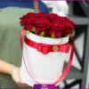خرید وسفارش باکس گل رز -سفارش باکس گل رز 15شاخه- انگور