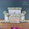 گل آرایی ویژه جایگاه عروس (گل آرایی در محل شما)