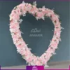 استند قلب ایستاده گل آرایی شده تم صورتی (گل آرایی در محل شما) - Image 3
