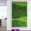 دیوار سبز خزه ای (ماس وال طبیعی تثبیت شده)