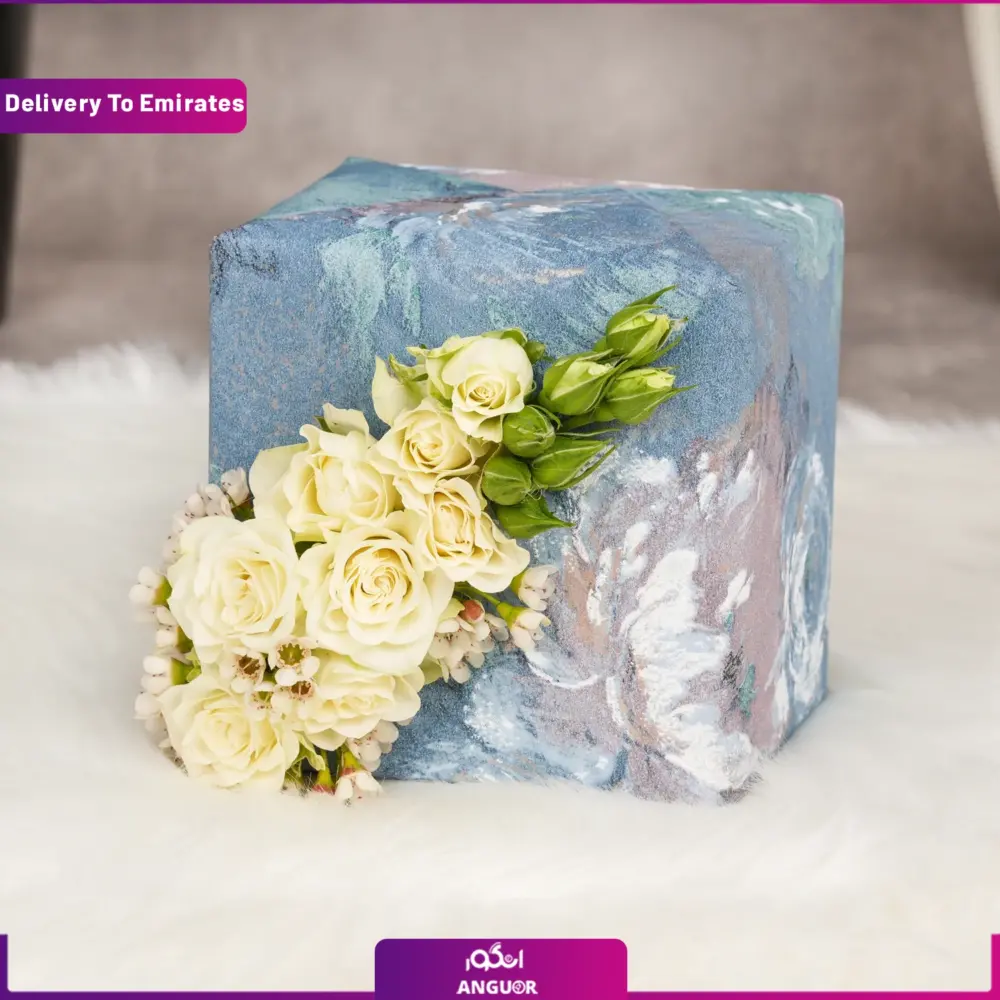 ساعت هدیه Cerruti گل آرایی شده (تحویل در امارات) - Image 2
