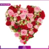 باکس گل قلب ولنتاین (تحویل در فرانسه)