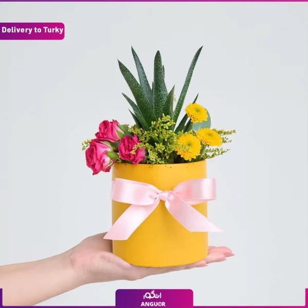 باکس گل رز و داووی و ارسال به ترکیه