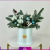 خرید آنلاین باکس گل کریسمس - سفارش آنلاین گل - باکس کریسمس جادوویی