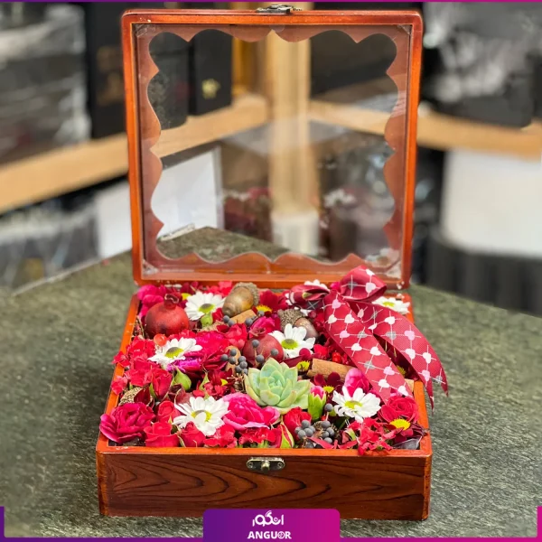 خرید باکس گل - سفارش آنلاین باکس گل - باکس گل یدایی