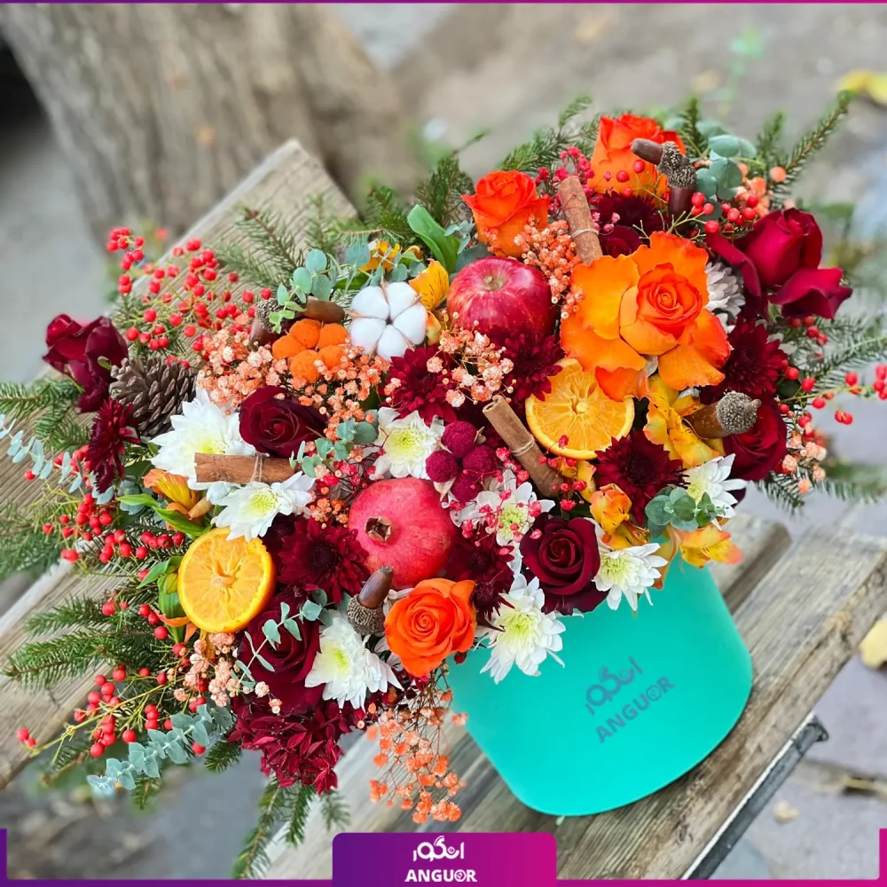 خرید وسفارش باکس یلدایی - سفارش باکس گل آنلاین برای یلدا