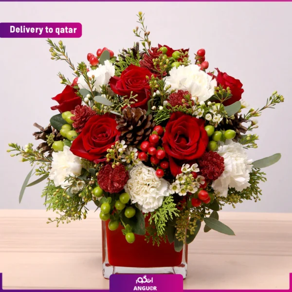 خرید آنلاین باکس گل - ارسال گل بهخارج از کشور - انگور