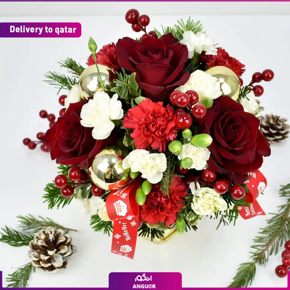 قطر- ارسال گل در قطر-کریسمس