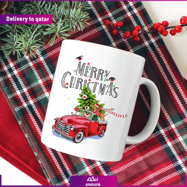 ماگ کریسمس - انگور - سفارش آنلاین هدیه - ارسال هدیه به قطر