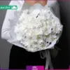 دسته گل داوودی سفید - Image 2