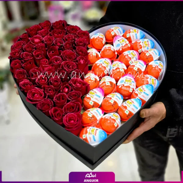 باکس گل تولد لاکچری و شیک- خرید آنلاین - خرید گل ولنتاین