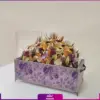 باکس گل جاودان- انگور- گل جاودان