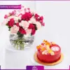 گل و کیک (تحویل در سنگاپور)